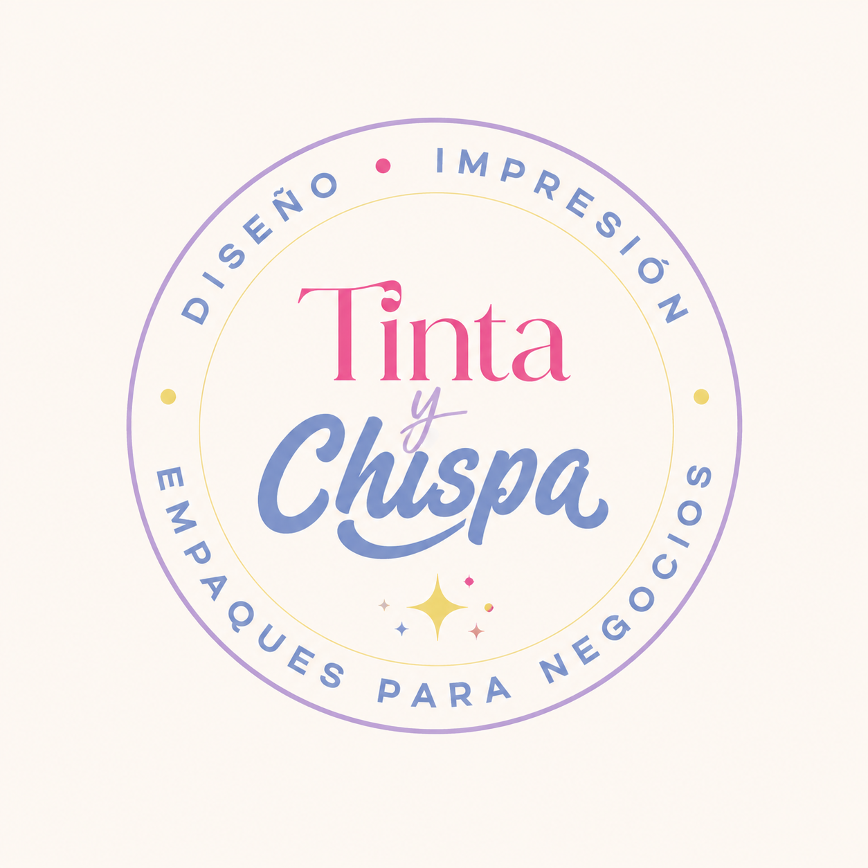Sello de Tinta y Chispa